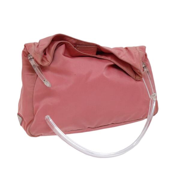 PRADA Shoulder Bag Nylon Pink - Picture 1 of 16